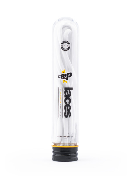 Crep Protect Laces White Round